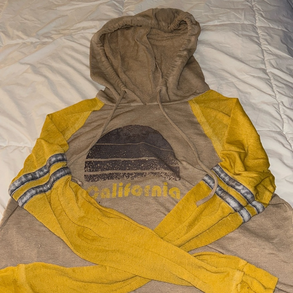 Crop top hoodie